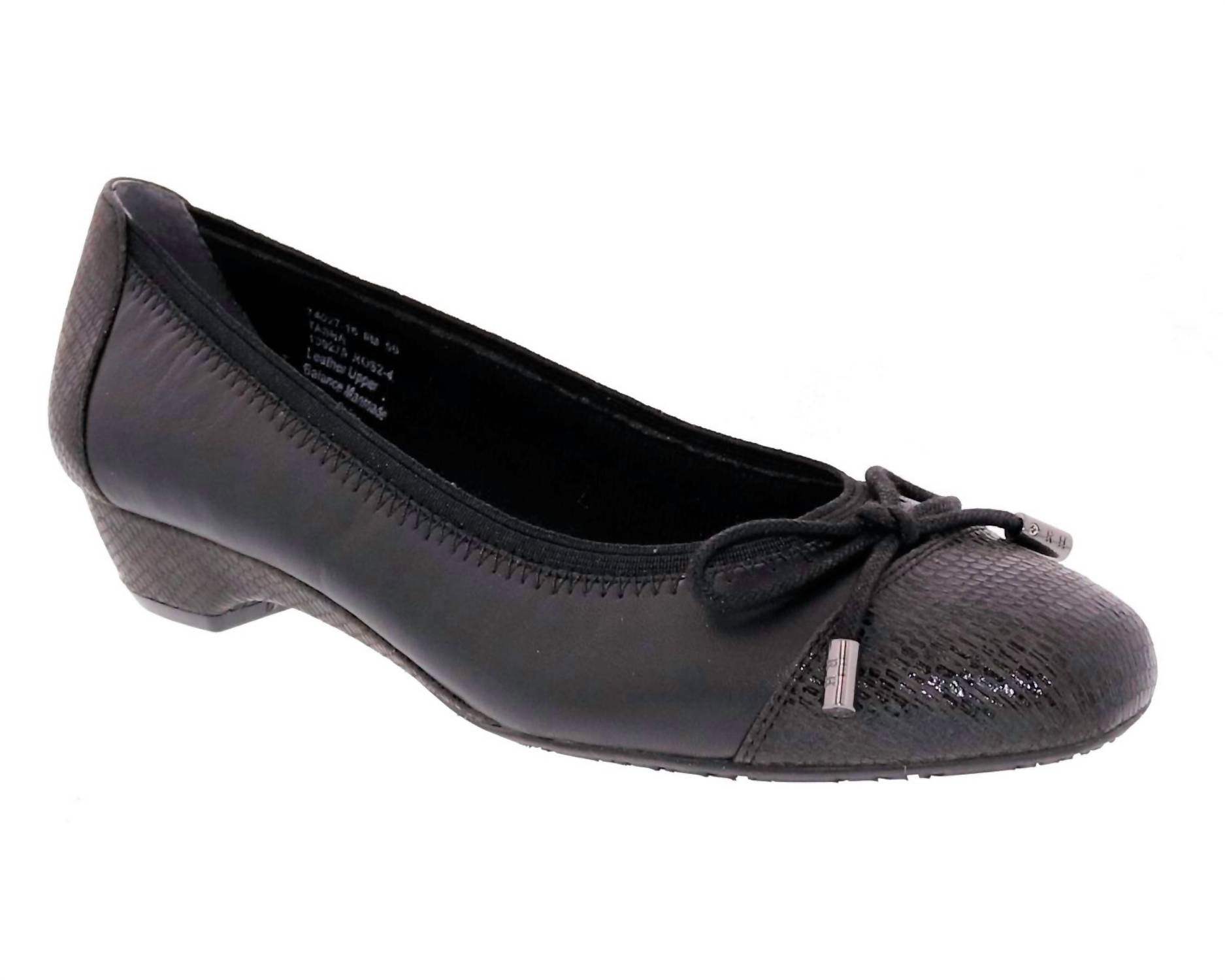Ros Hommerson Women's Tasha Ballet Flat in black - women's flats