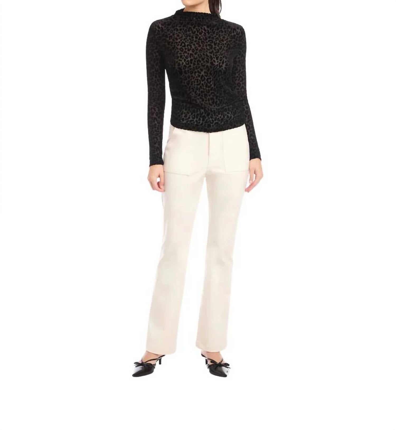 Fifteen Twenty - Burnout Leo Velvet Top