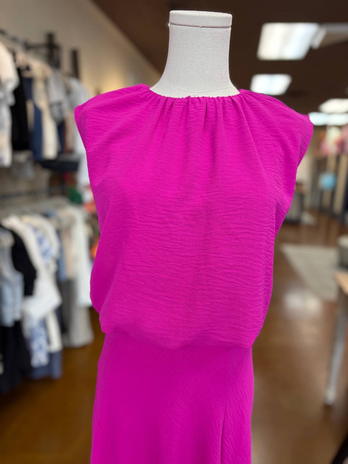 Kld. Signature - Women's Nicole Bubble Hem Blouse