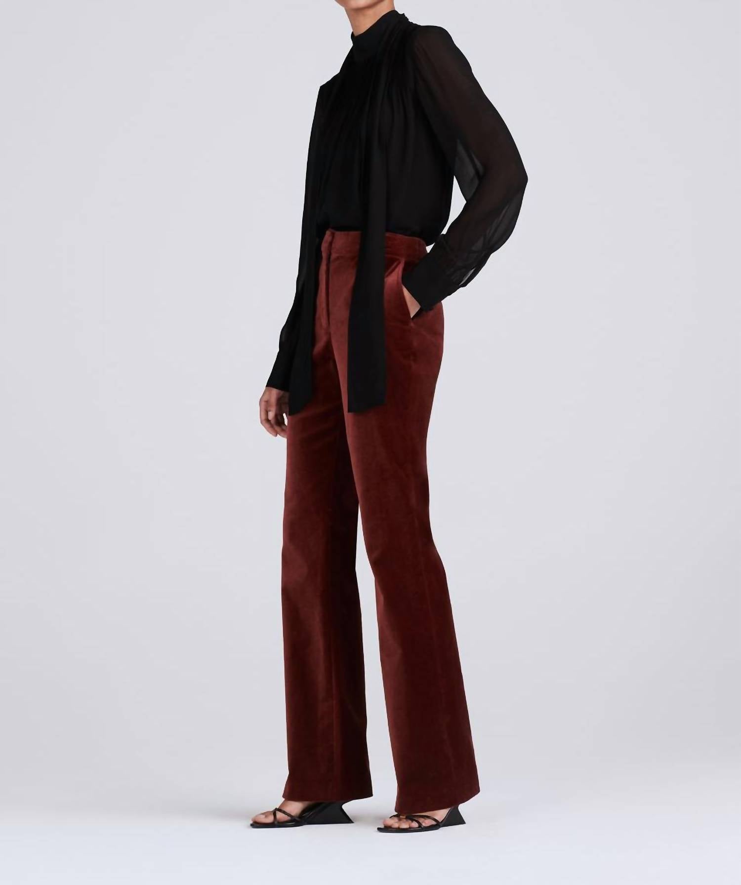VALENTINE NECK TIE BLOUSE