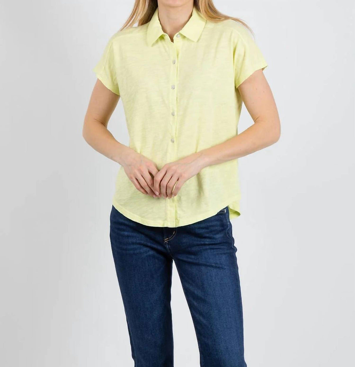 Elliott Lauren - Bella Button Front Tee
