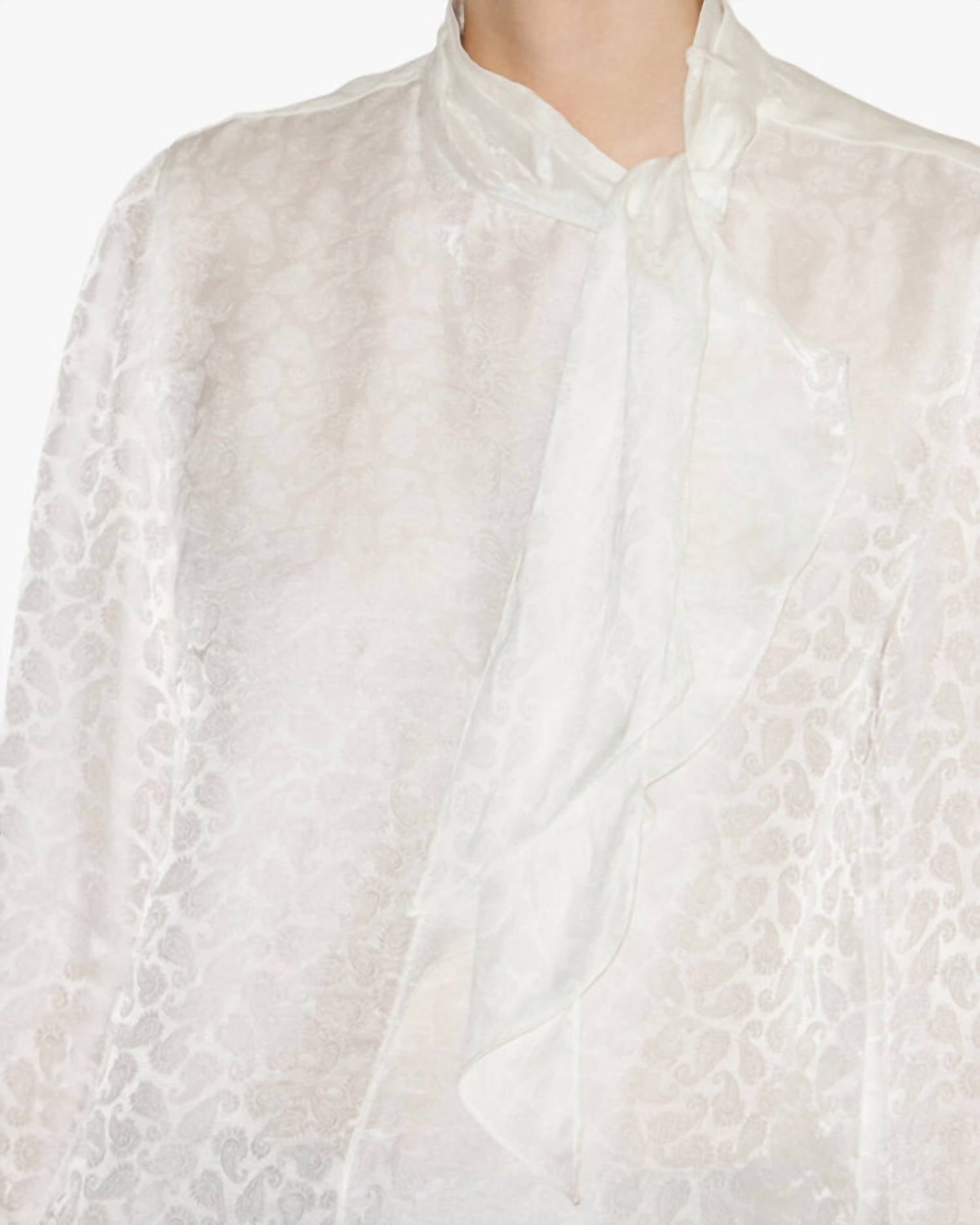Isabel Marant - Raphaella Silk Jacquard Blouse