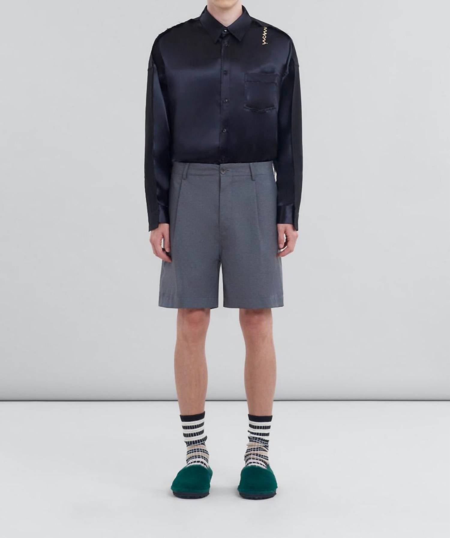 Marni - Wool Tailored Shorts