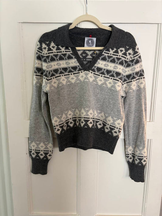 Happy Sheep - Women's Polo Silk Wool Cashmere Knit Sweater