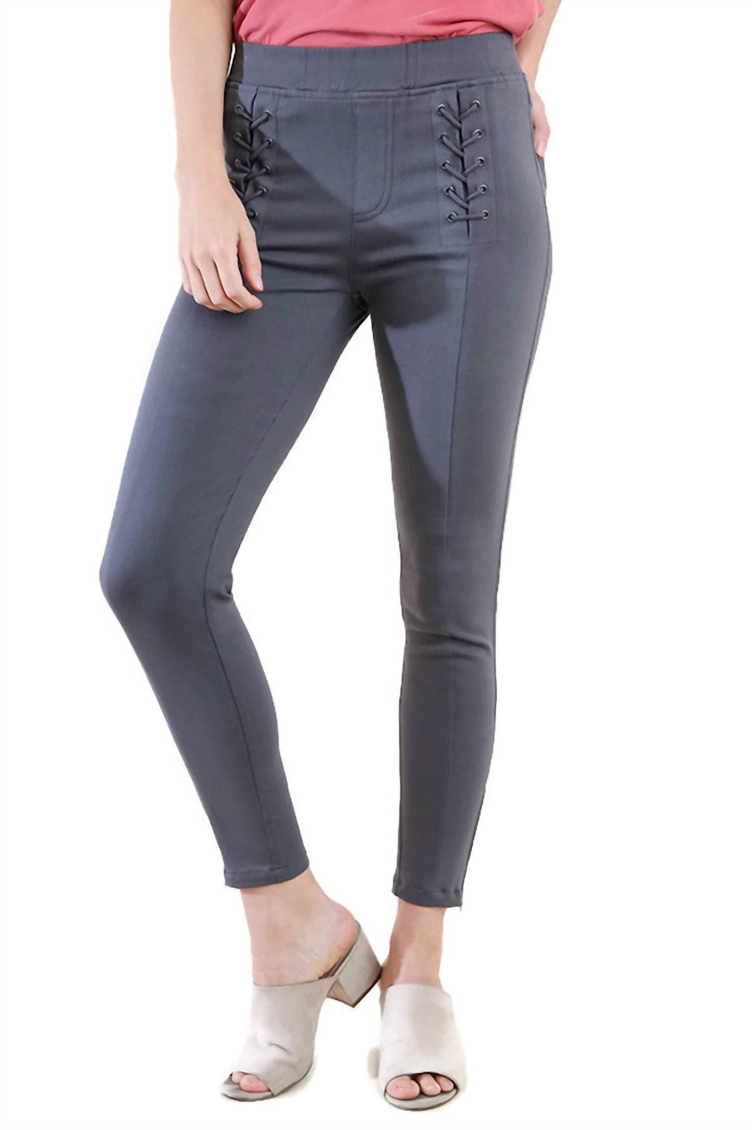 Umgee - Lace Up Leggings