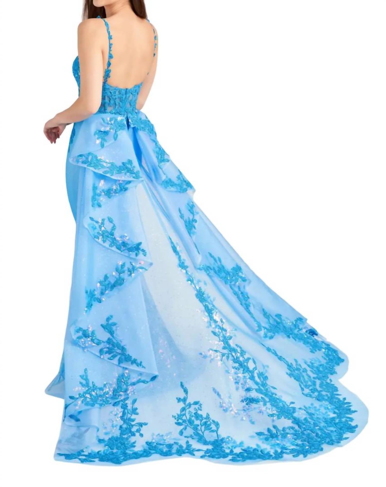Ellie Wilde - Lace Mermaid Prom Dress