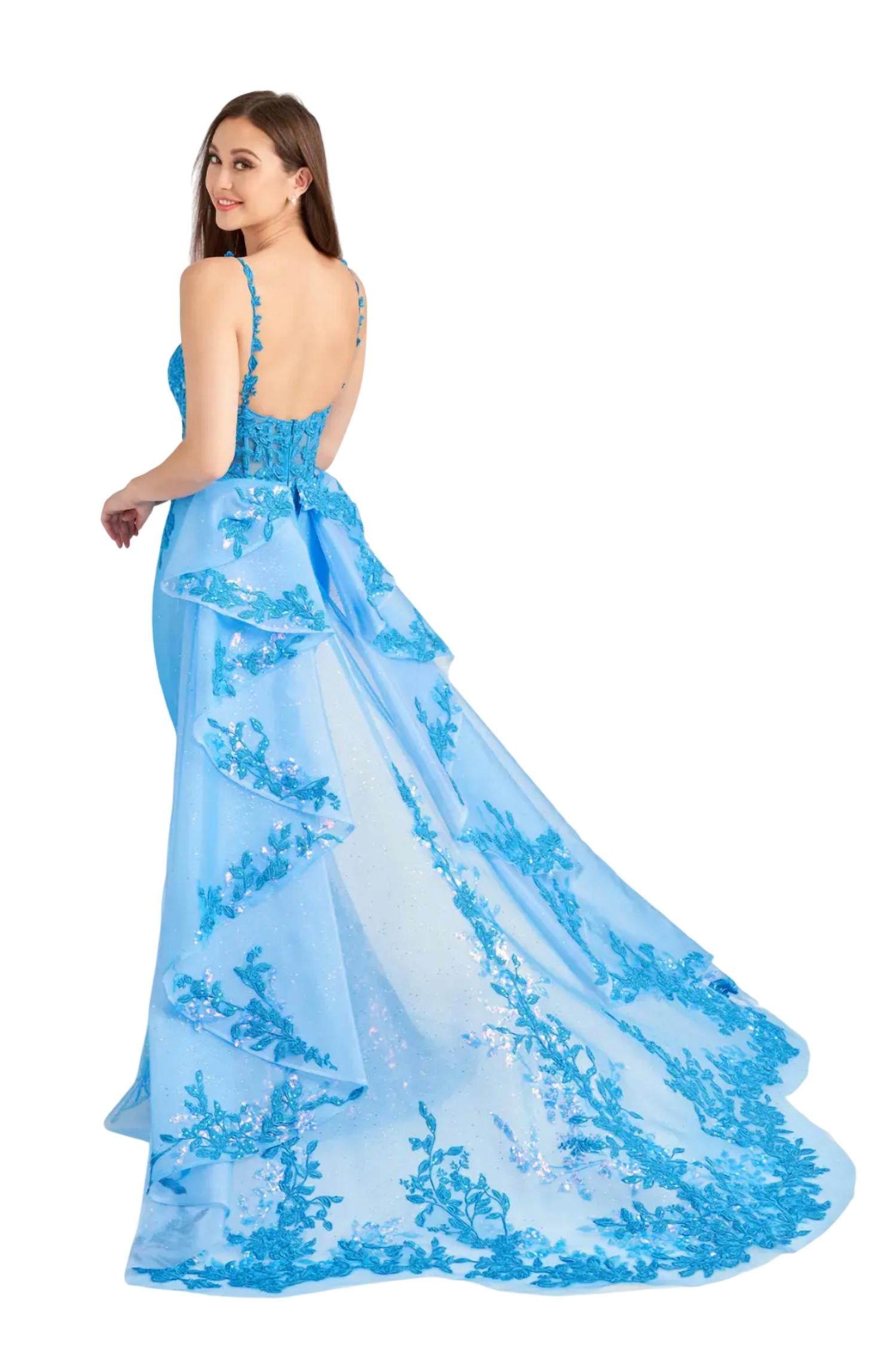 Ellie Wilde - Lace Mermaid Prom Dress