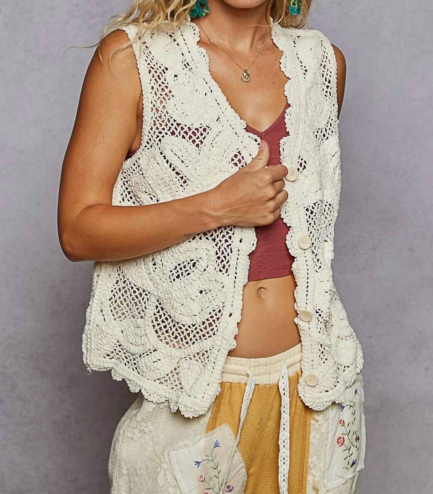 Pol - Bring Her Back Crochet Vest