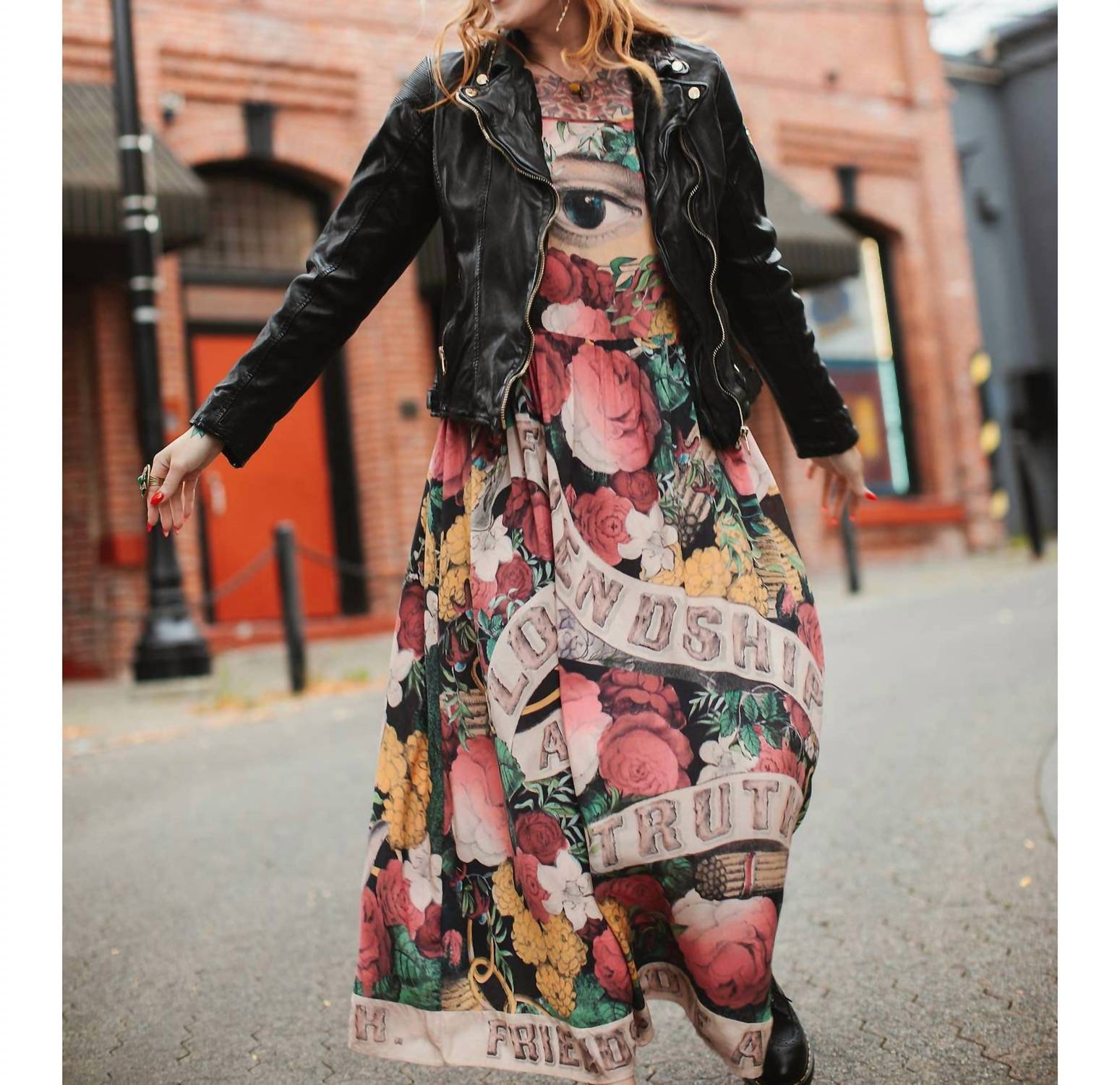 Market Of Stars - Friendship Love & Truth Bohéme Maxi Slip Dress