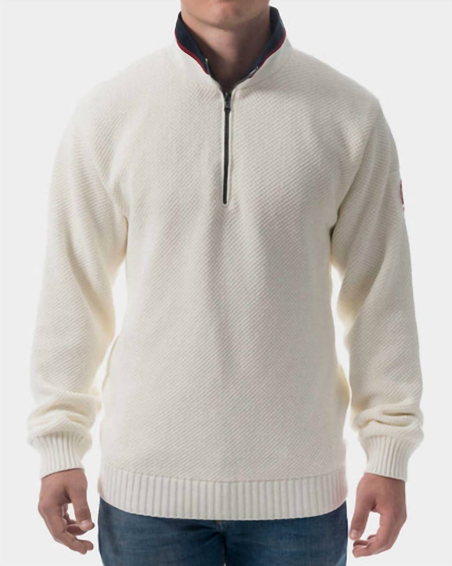 Holebrook Usa - Classic Windproof 1/4 Zip Sweater