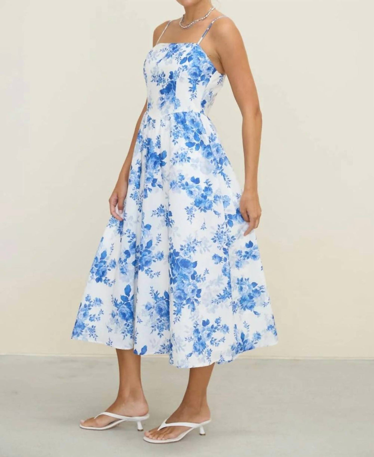 Dottie Dottie Garage - The Capri Floral Midi Dress
