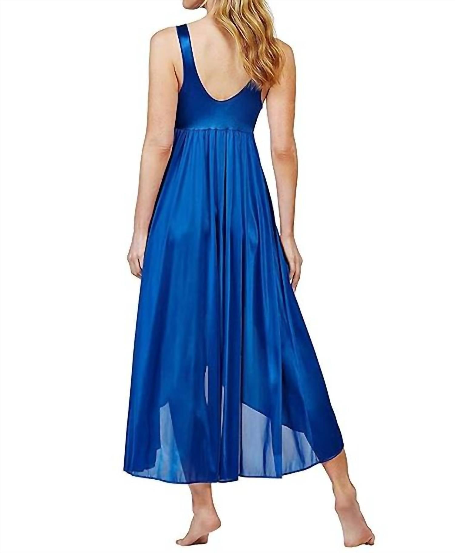 Shadowline Lingerie - Silhouette Nylon Tricot Hi-low Gown