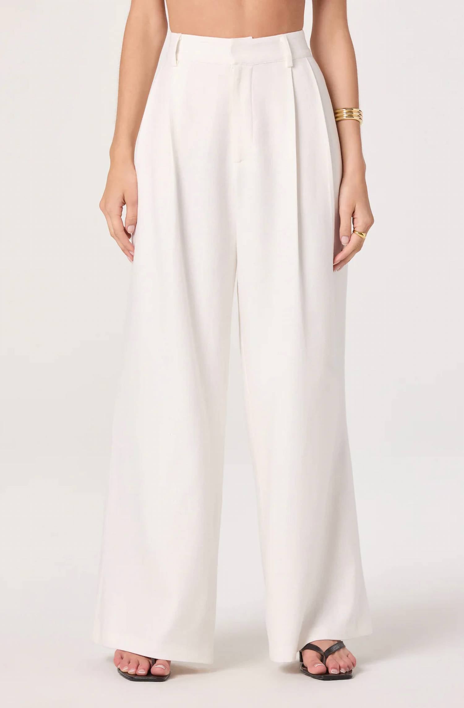 Astr - Women's Talulla Wide Leg Linen Pant