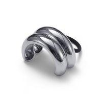 Lelet Ny - Women's Glossy Double Arch Pony Cuff