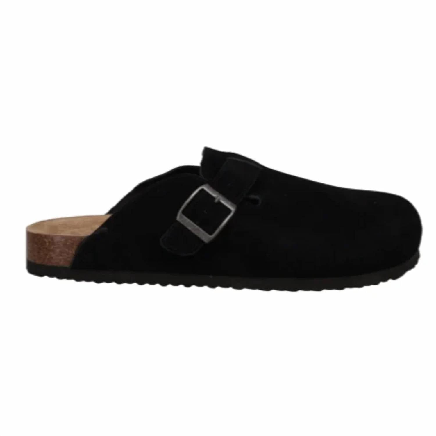Khombu - Men's Damian Cork Slide On Mule Shoes