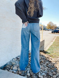 Hidden - Nori Wide Leg Jeans