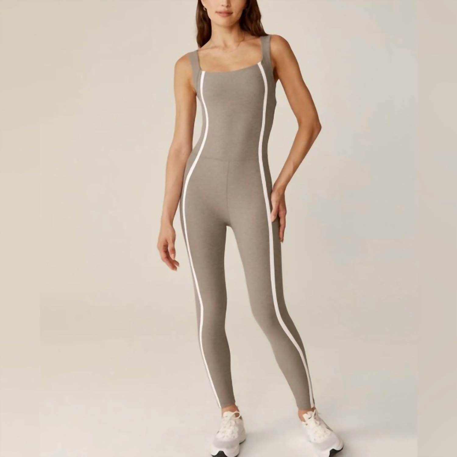 Beyond Yoga - Space Dye New Moves Midi Jumpsuit