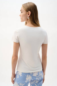 Joseph Ribkoff - Casual Crew Neck Pullover Top