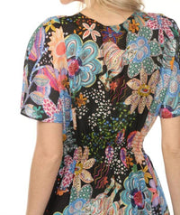 Johnny Was DAMARIS SLIP DRESS in caetena print repeat - women's dress - view 7