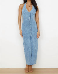 One & Only - Dixie Denim Midi Dress