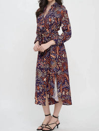 Meet Me In Santorini - Winter Odyssey Maxi Dress