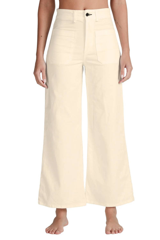 Askk Ny - Women's Cropped Sailor Twill