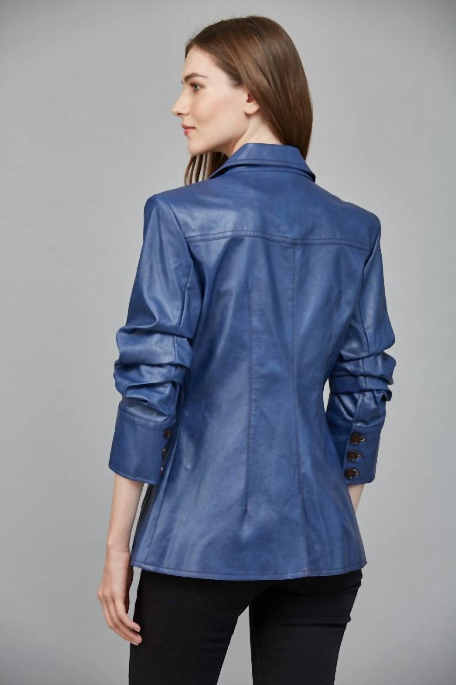 Fate by LFD Baylor Blazer in blue - women's jacket - alternate view