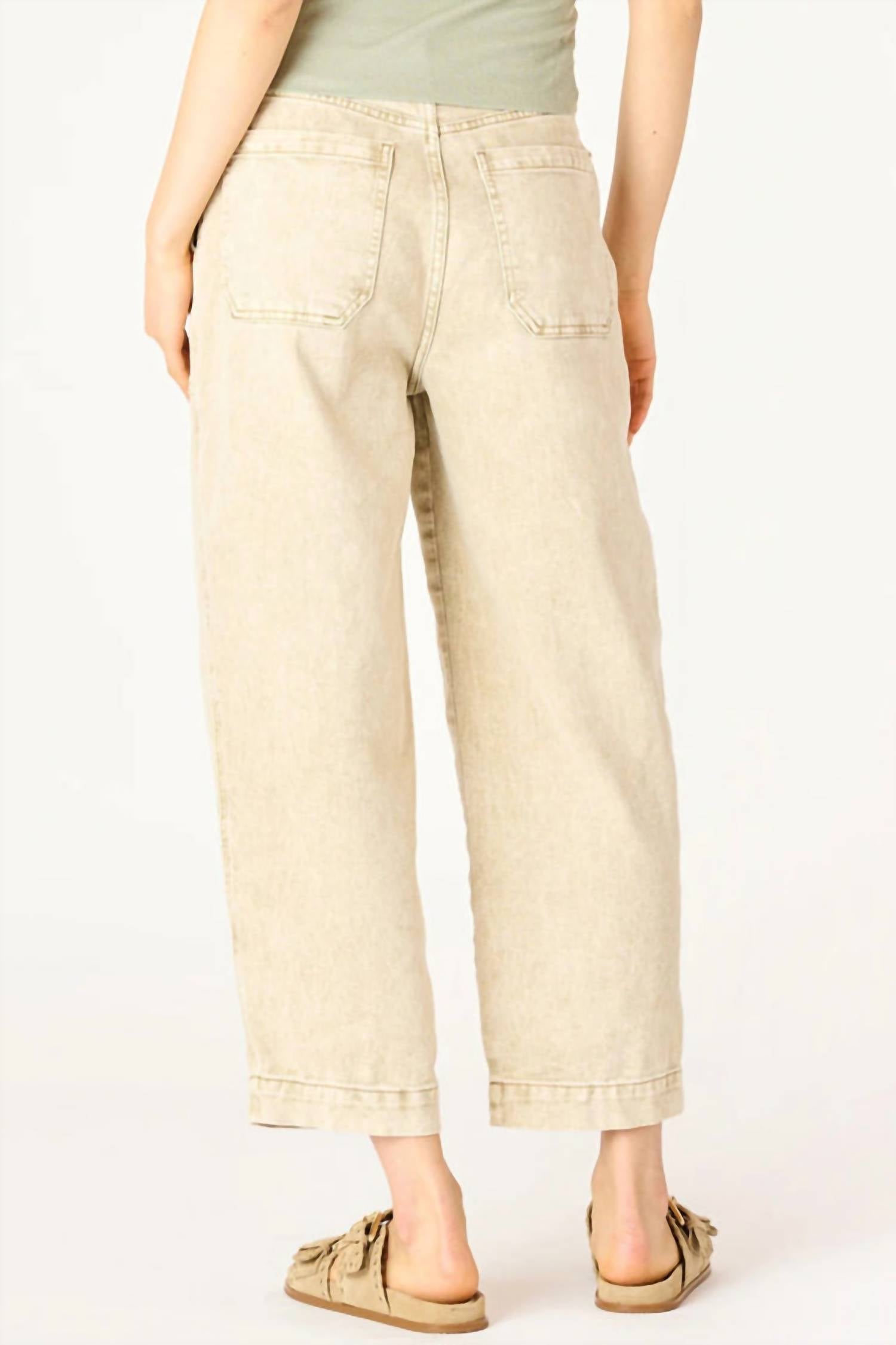 Dex - High Rise Straight Ankle Jean