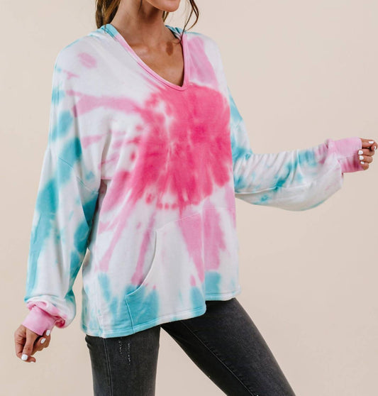 Sunburst Tie Dye Hoodie