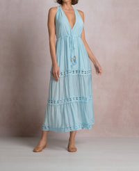 Elan - Halter Maxi Dress