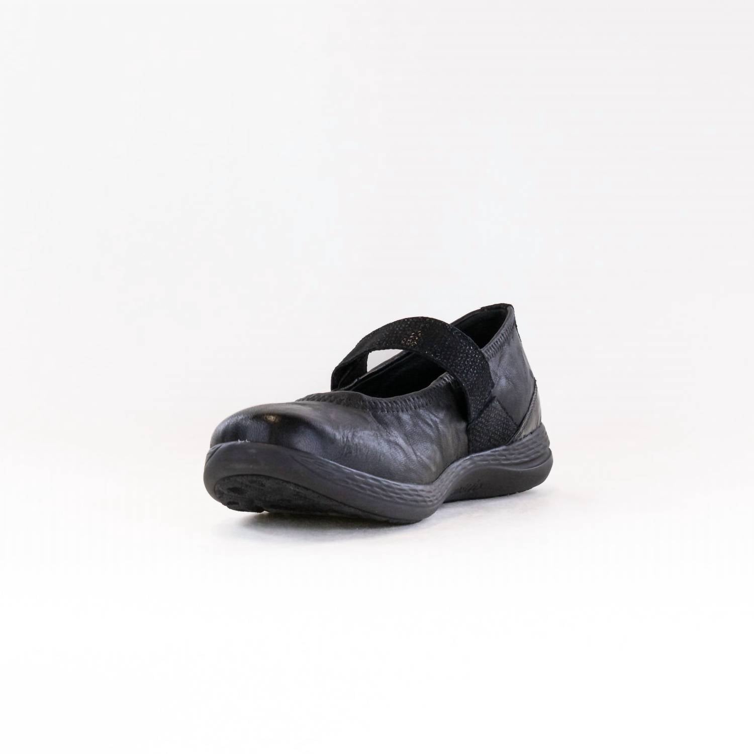 Fidelio Women's Hallux Hi-energy Mary Jane Sandal in black leather - women's sandal - view 4