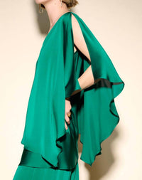 Joseph Ribkoff - Satin Cape Top