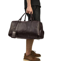Steel Horse Leather - Men's Endre Weekender Vintage Leather Duffle Bag