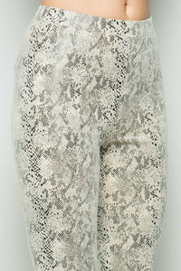 See And Be Seen - Snake Skin Legging