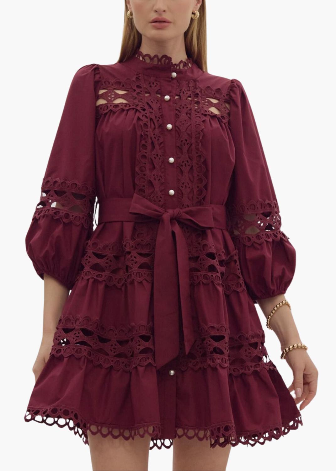 Entro - Brooklyn Lace Mini Dress