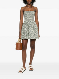Matteau - Shirred Bodice Mini Dress