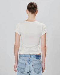 Eterne - Fitted Crewneck Short Sleeve T-shirt