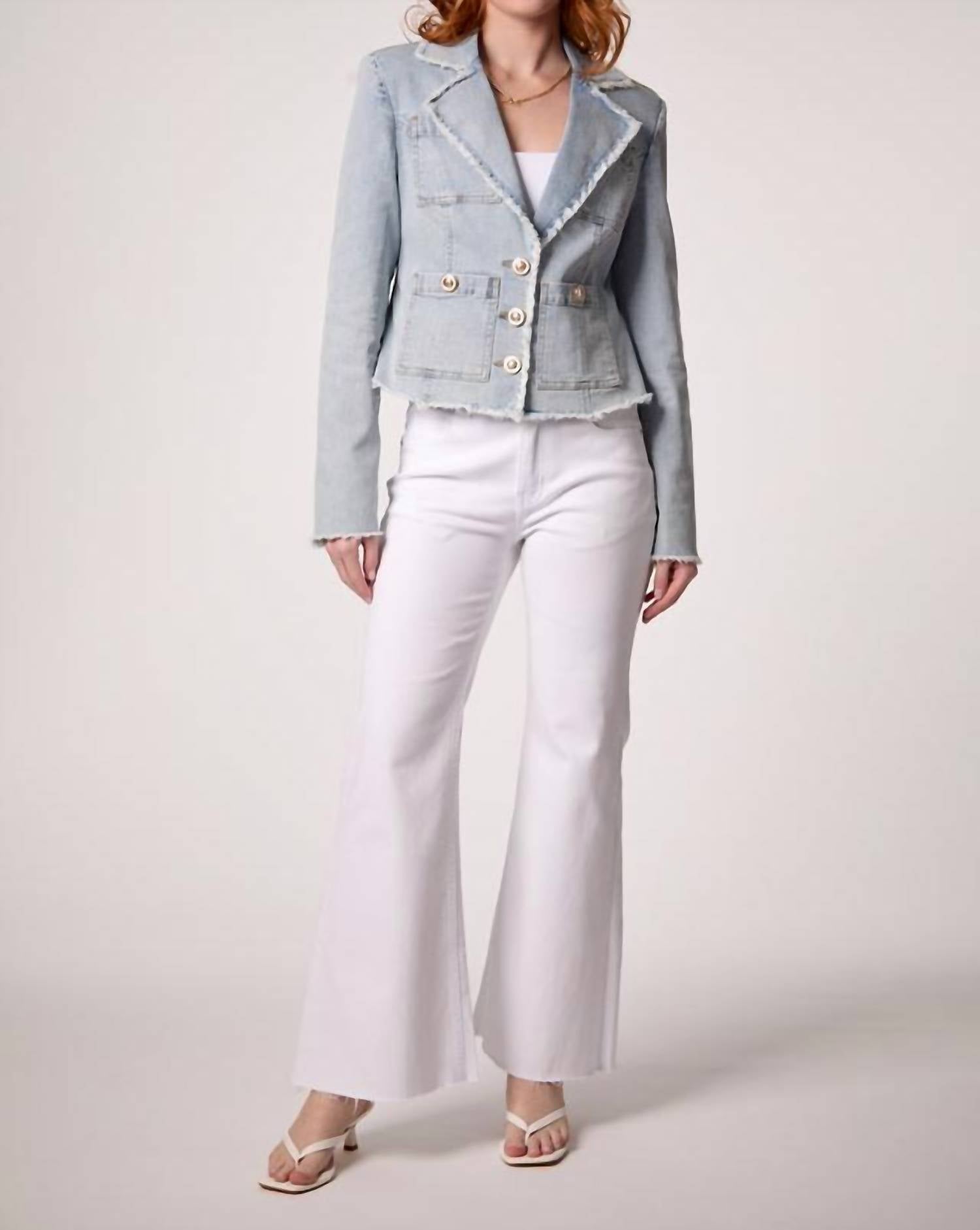 Blue Revival - Logan Frayed Blazer
