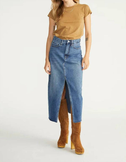 Driftwood - Sarah Denim Midi Skirt