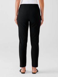 Eileen Fisher - Stretch Crepe Slim Ankle Pant