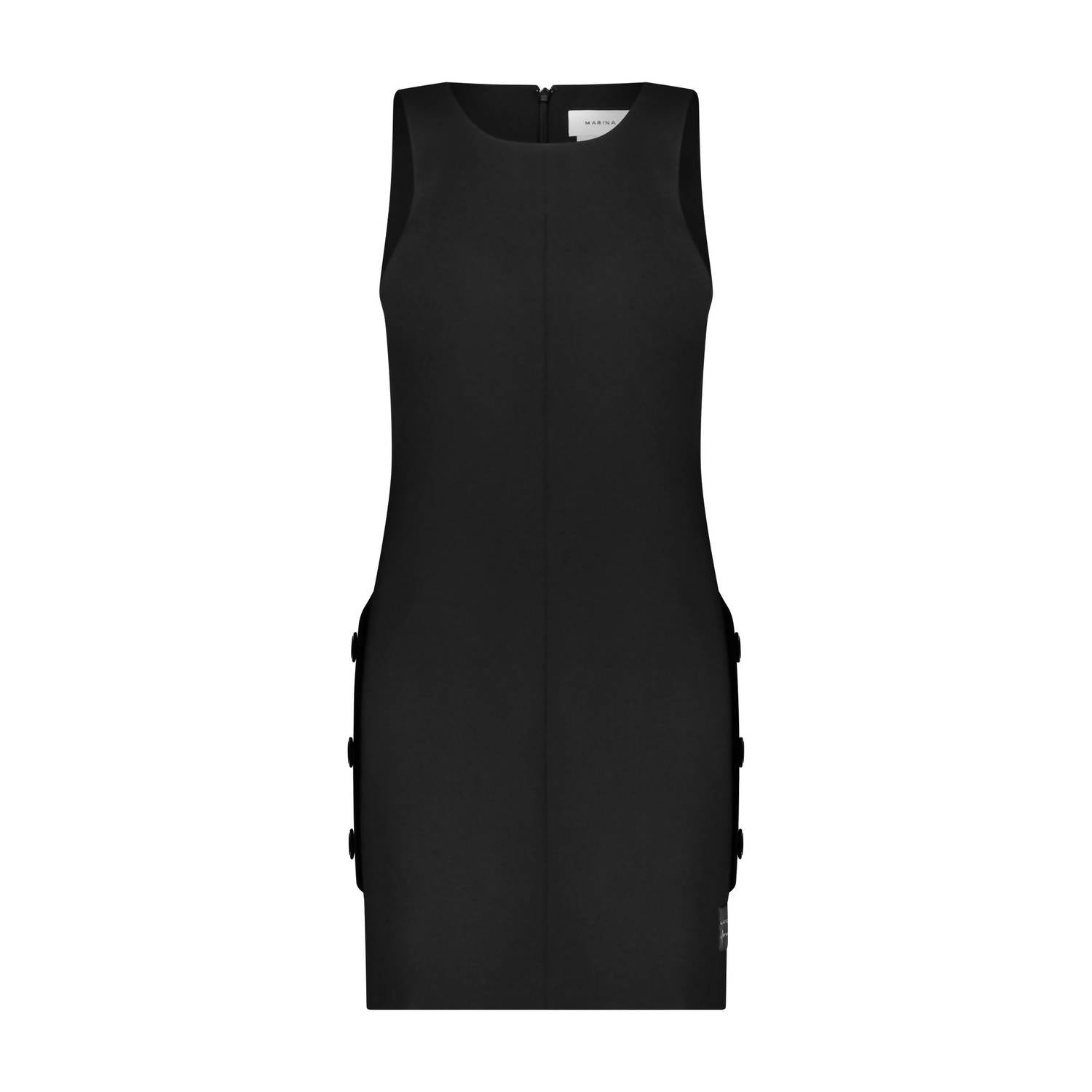 Marina Moscone - Women Sleeveless Tabard Dress
