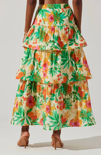 Astr - Rooni Tiered Maxi Skirt