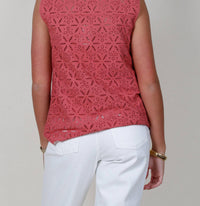 Mos The Label - Sara Lace Sleeveless Blouse