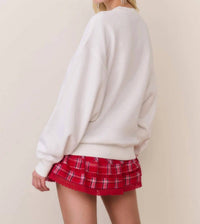 Loveshackfancy - Havenleigh Christmas Bow Fleece Pullover