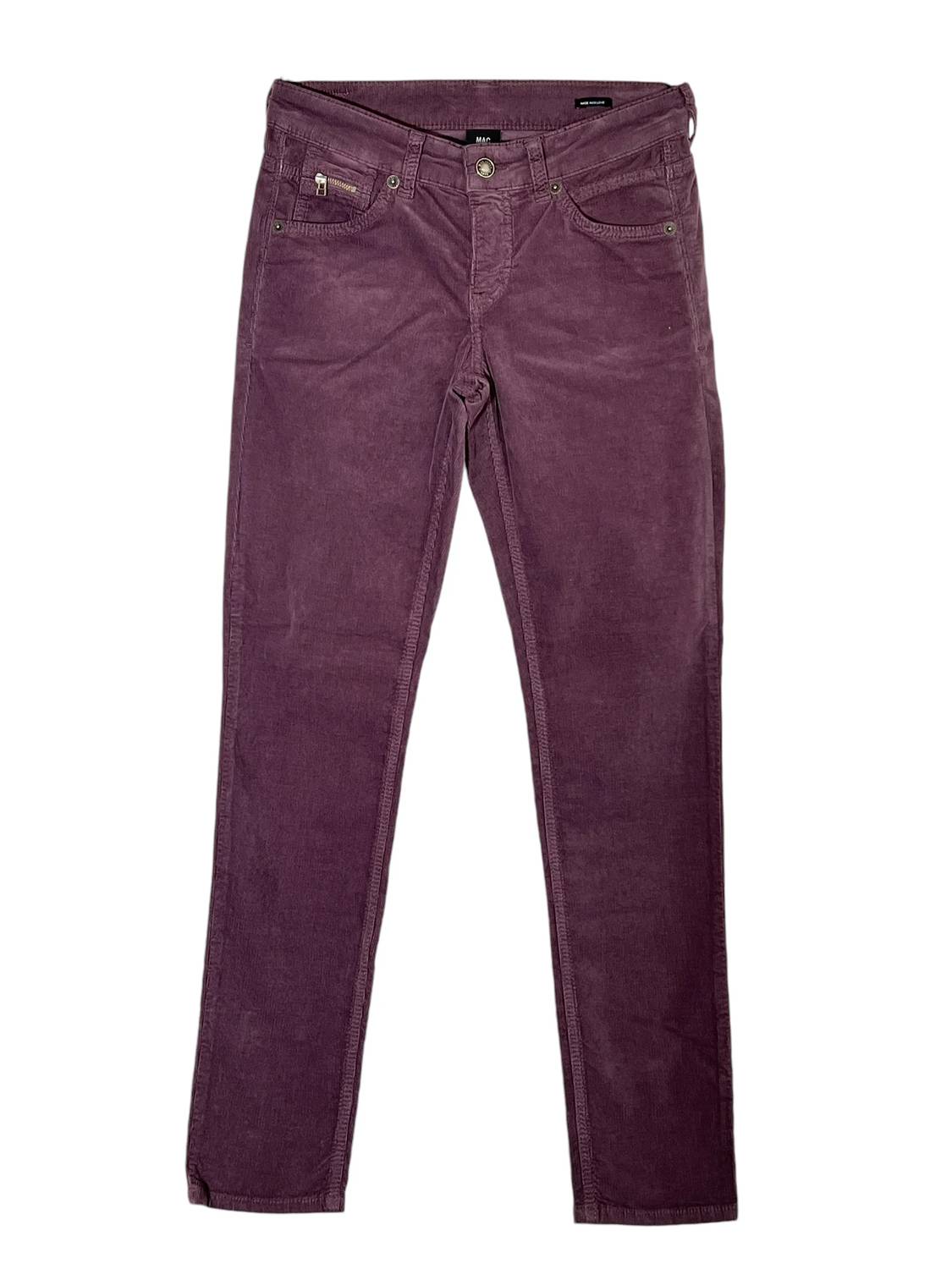 Mac - Women's Melanie Baby Cord Straight Trousers