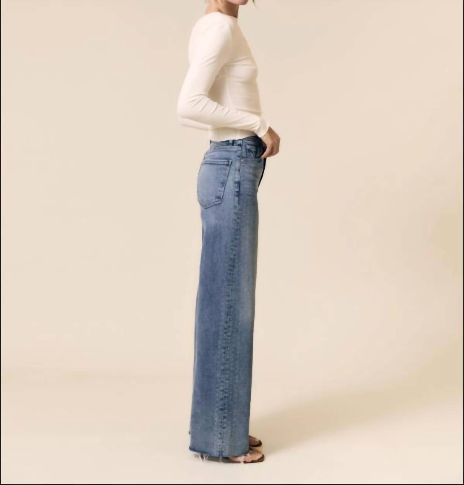 Le Jean - Column with Crystals Jean