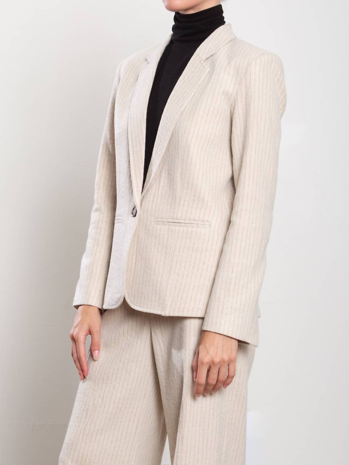 Pharaoh - Brushed Pinstripe Cyrus Blazer