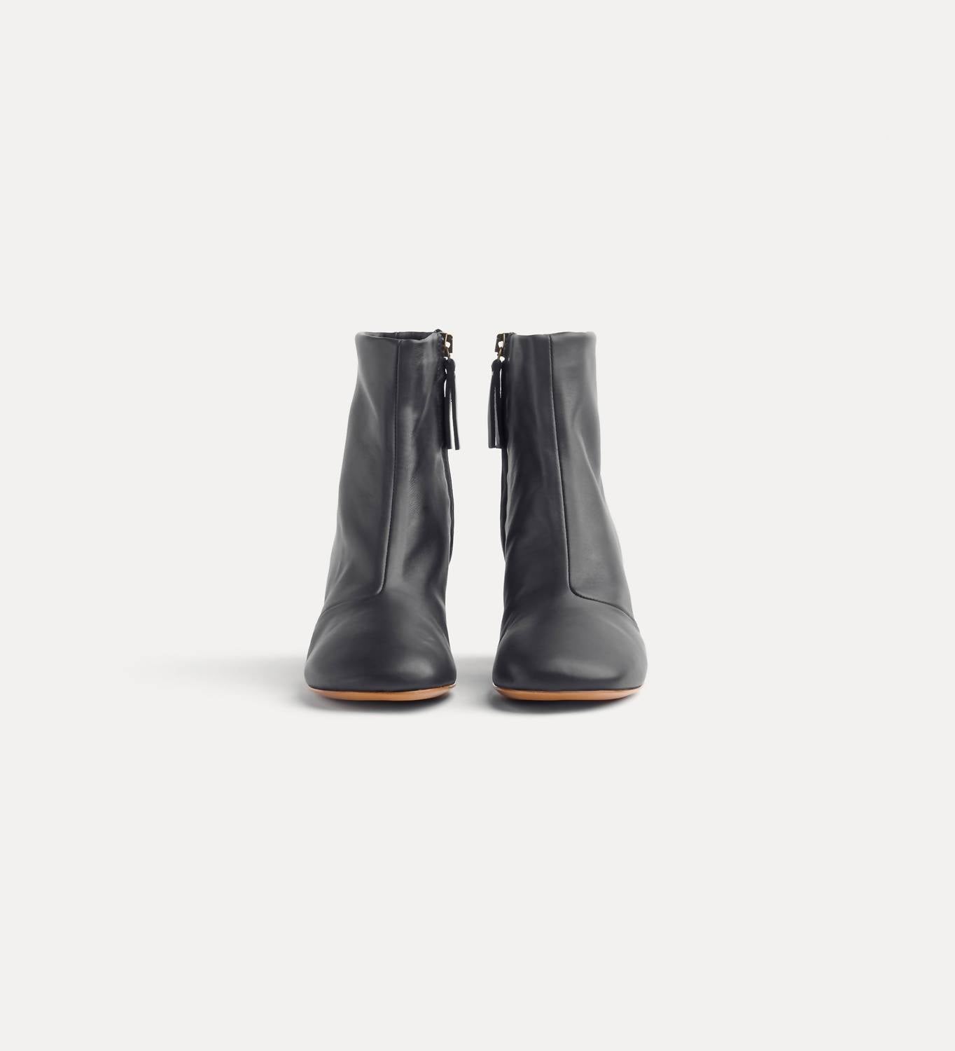 Forte Forte - Women's My Alma Golden Heel Nappa Leather Ankle Boots