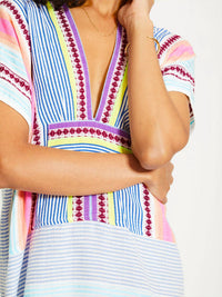 Lemlem - Gasira V Neck Caftan