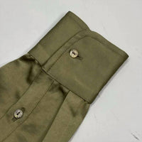 JBQ Women's Collared Shirt Mini Dress in green - women's dress - view 6